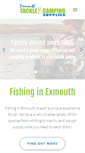 Mobile Screenshot of exmouthtackleandcamping.com.au